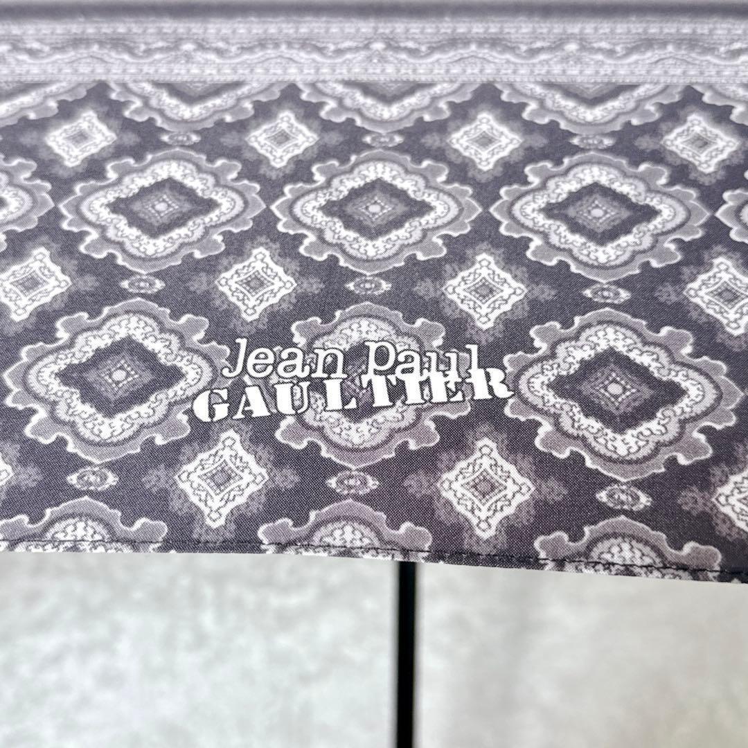 Jean Paul GAULTIER ゴルチエ 長傘 総柄 アート モノトーン