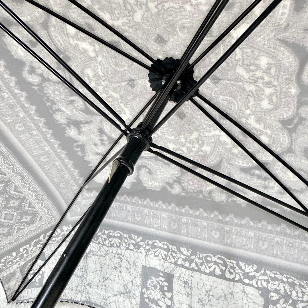 Jean Paul GAULTIER ゴルチエ 長傘 総柄 アート モノトーン