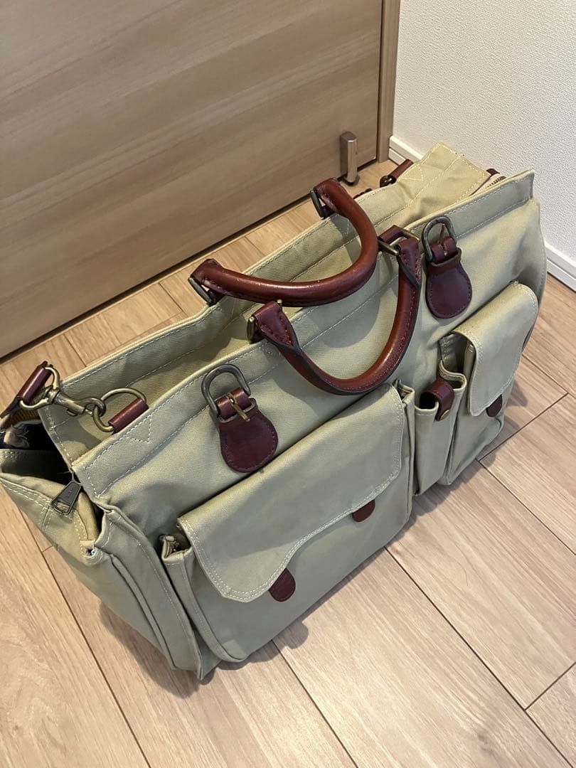 ★kazu★シルバーレイククラブ ボストンバッグ 帆布