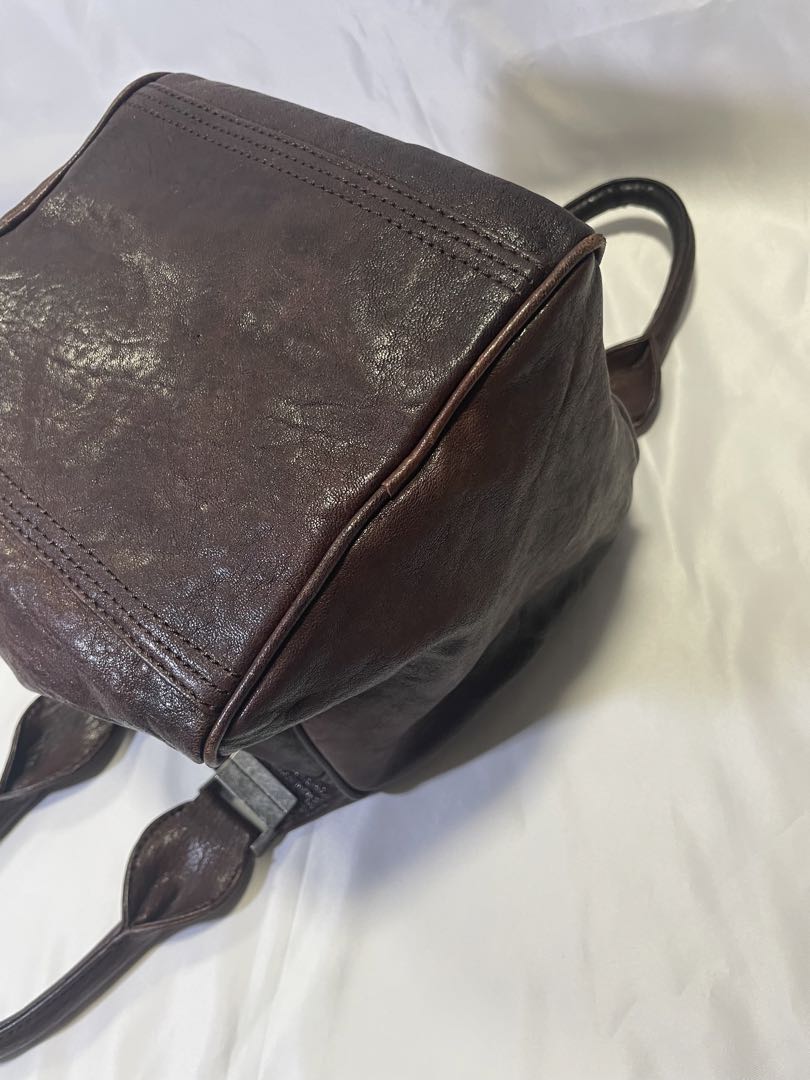 DIESEL archive leather bag brown モード y2k