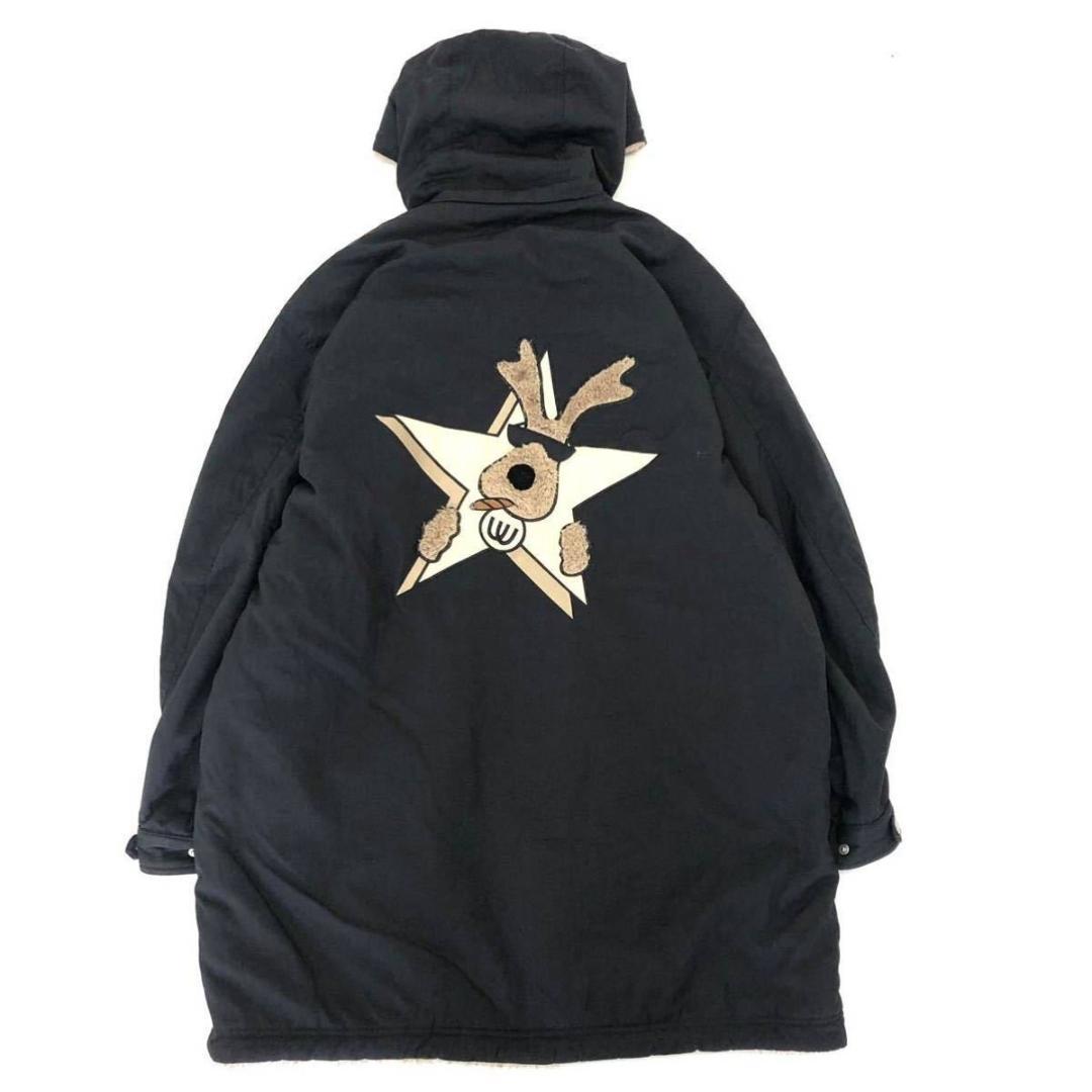 MU SPORTS 裏ボア ロングコート 美品 大きいサイズ ウエサコ