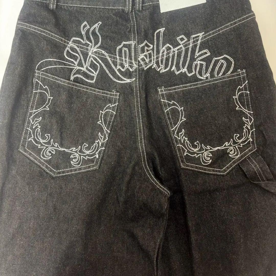 KASHIKO カシコ デニムパンツ ブラック M