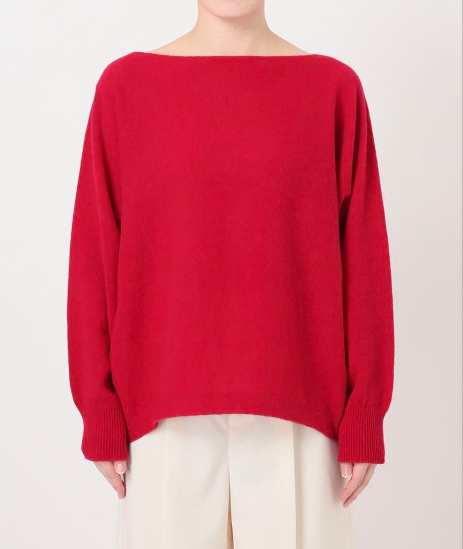 Noble ノーブル ファインウールドルマンプルオーバー レッド