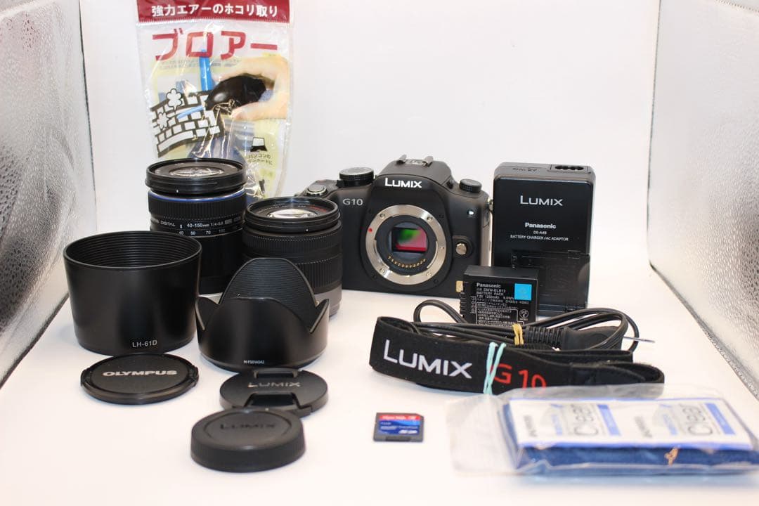 ★お買い得★ LUMIX DMC-G10 ダブルレンズセット　ミラーレス