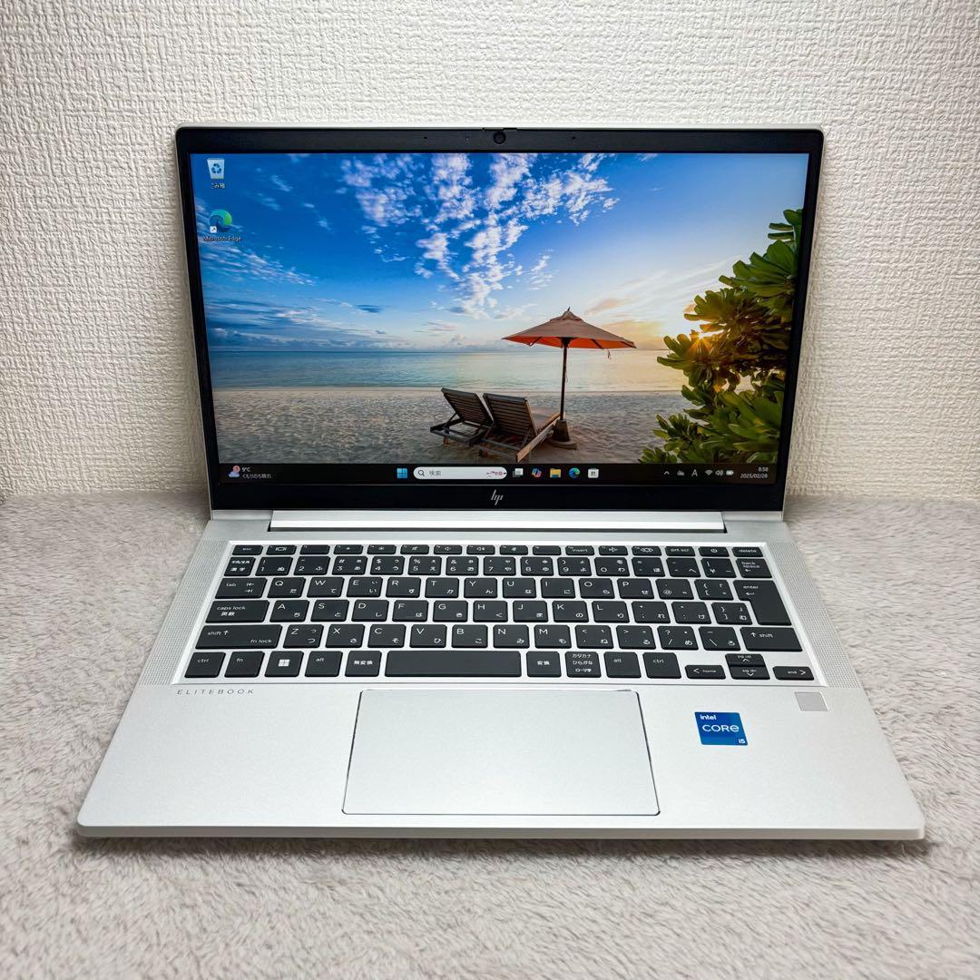 超美品HP EliteBook 12世代 i5 高級軽型ノートPC 16GB