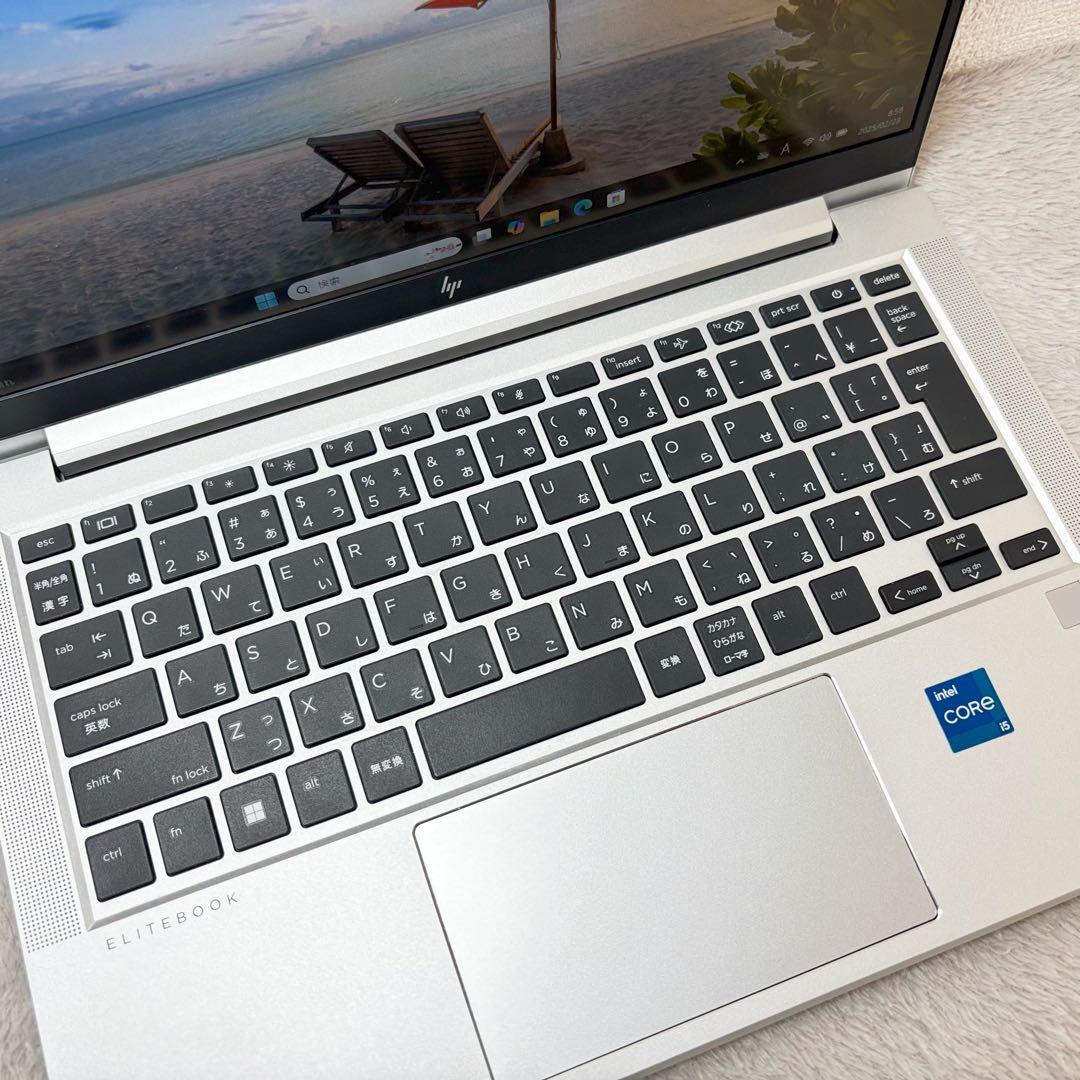 超美品HP EliteBook 12世代 i5 高級軽型ノートPC 16GB