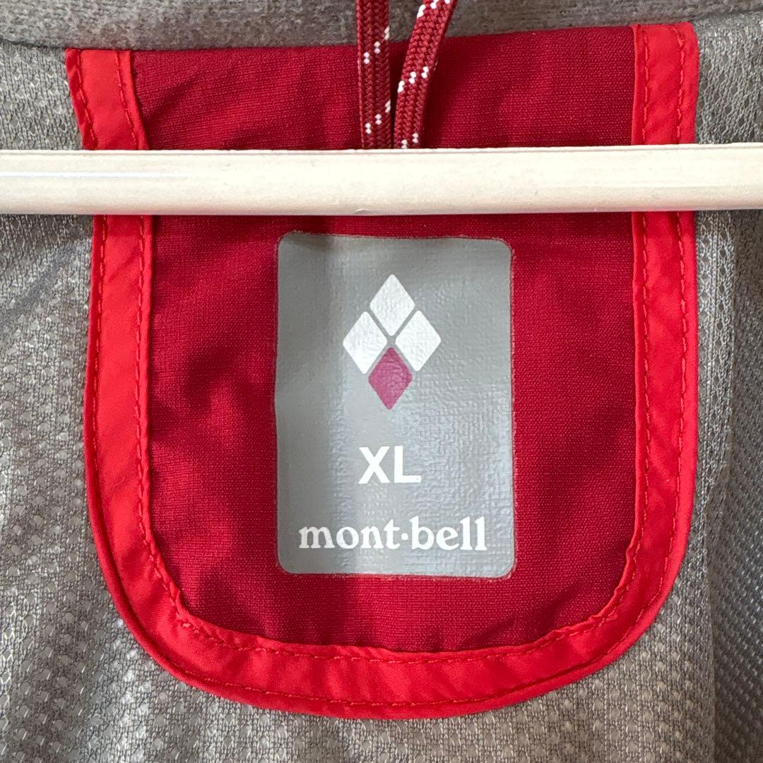 モンベル　スキーウェア　XL 赤