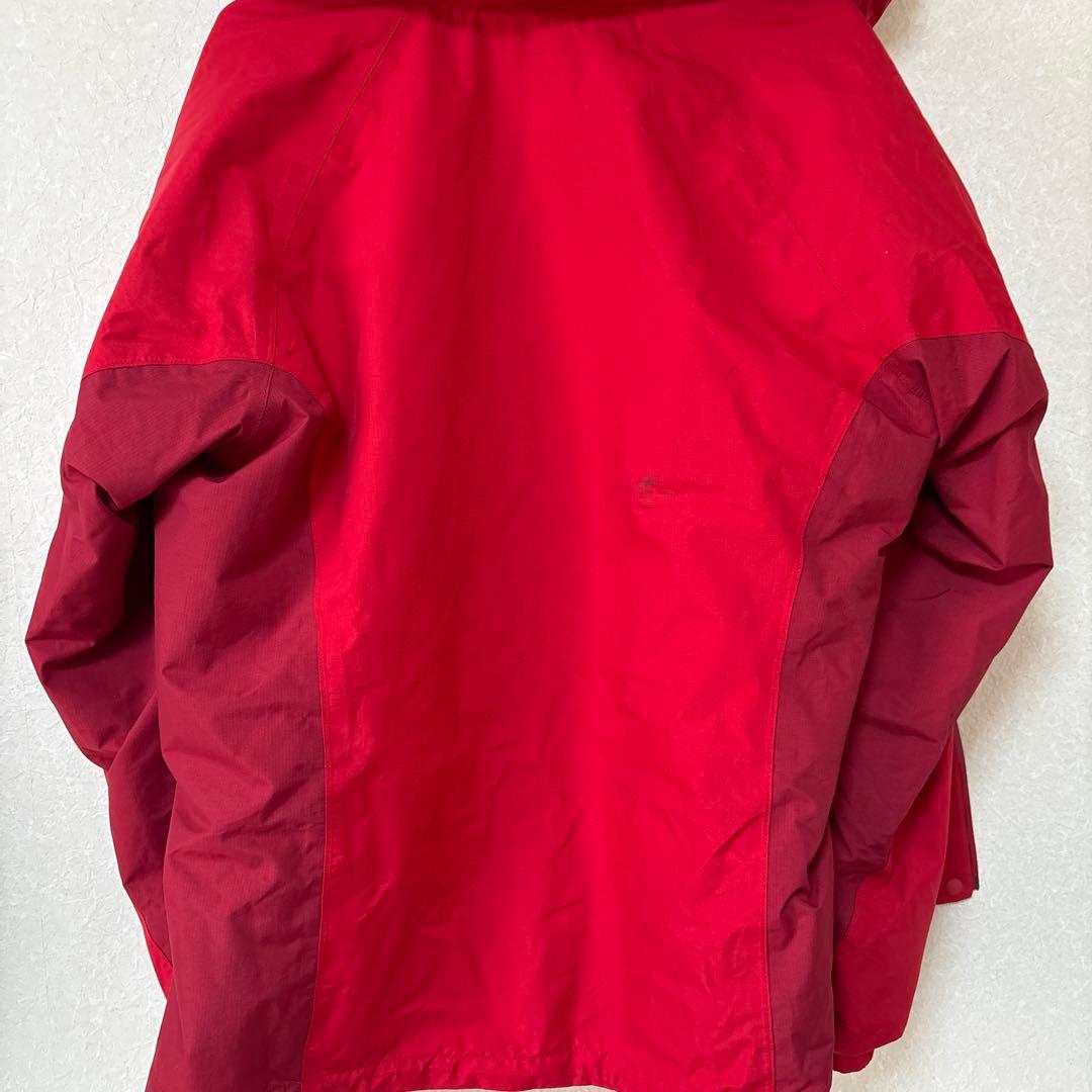 モンベル　スキーウェア　XL 赤