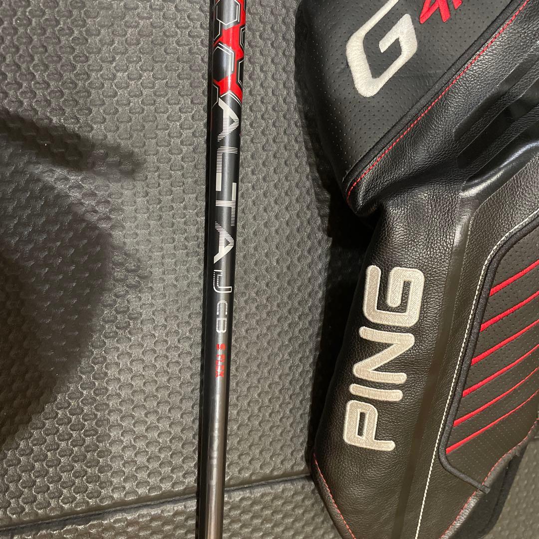 ピンG410plusドライバー9°純正シャフト付き