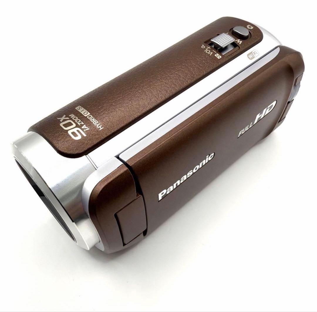 美品　Panasonic HC-W590M ブラウン　デジカメ　おまけ付き