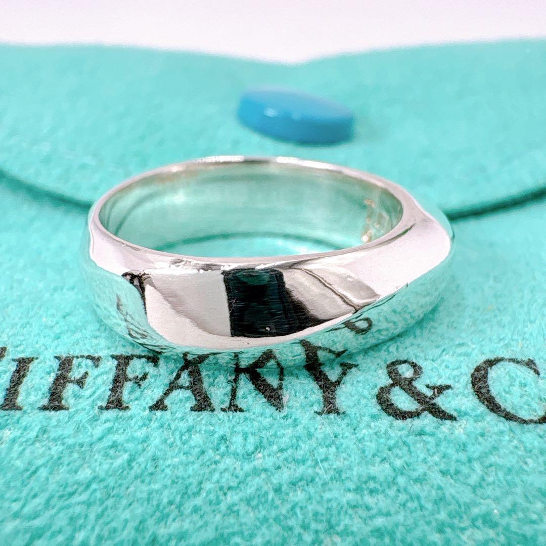 オールドティファニー ナイフエッジ リング 6.5号 シルバー925
