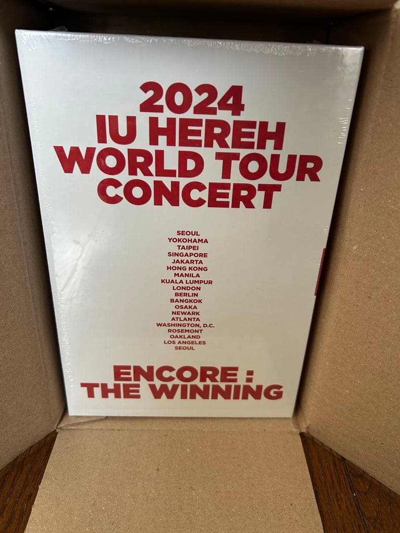 K-POP・アジア iu HEREH WORLD TOUR CONCERT DVD