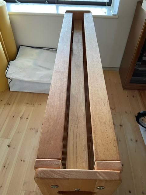 中居木工　国産ひのきすのこ折りたたみベッド（2008年　シングル）