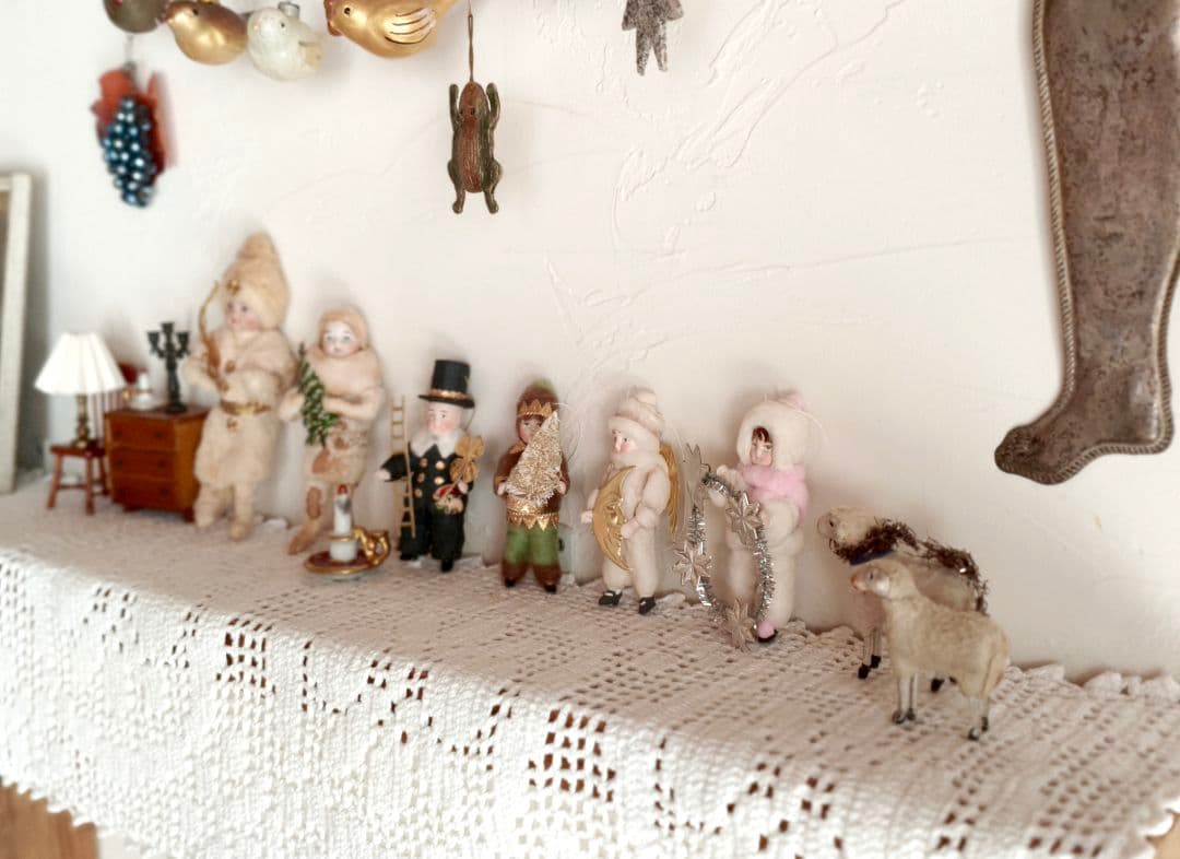 【チョコメルさま】vintage ❀ もみの木を運ぶ クリスマスの子ども