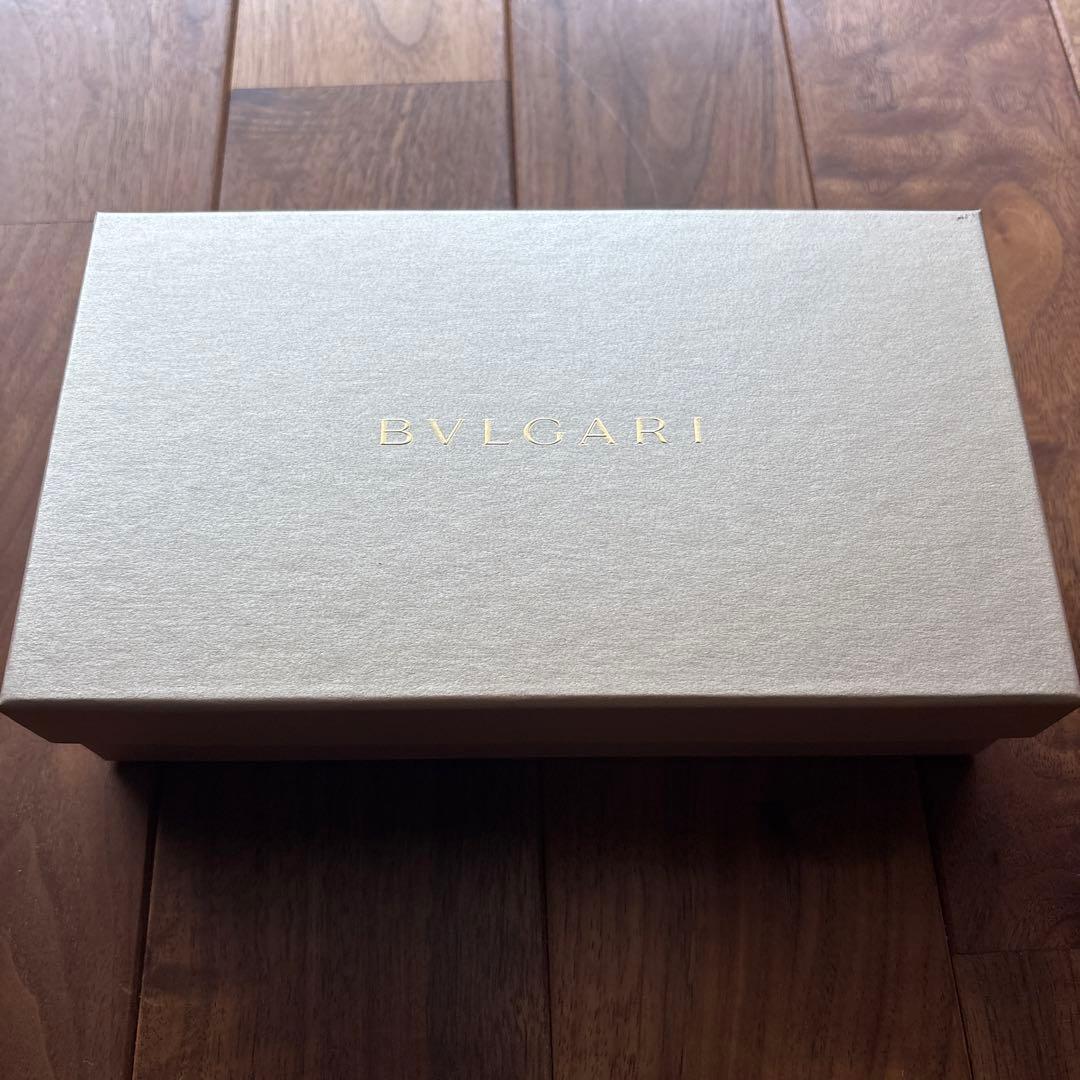 ブルガリ　クリップ　ラージウォレット　ブラック　2025年6月購入