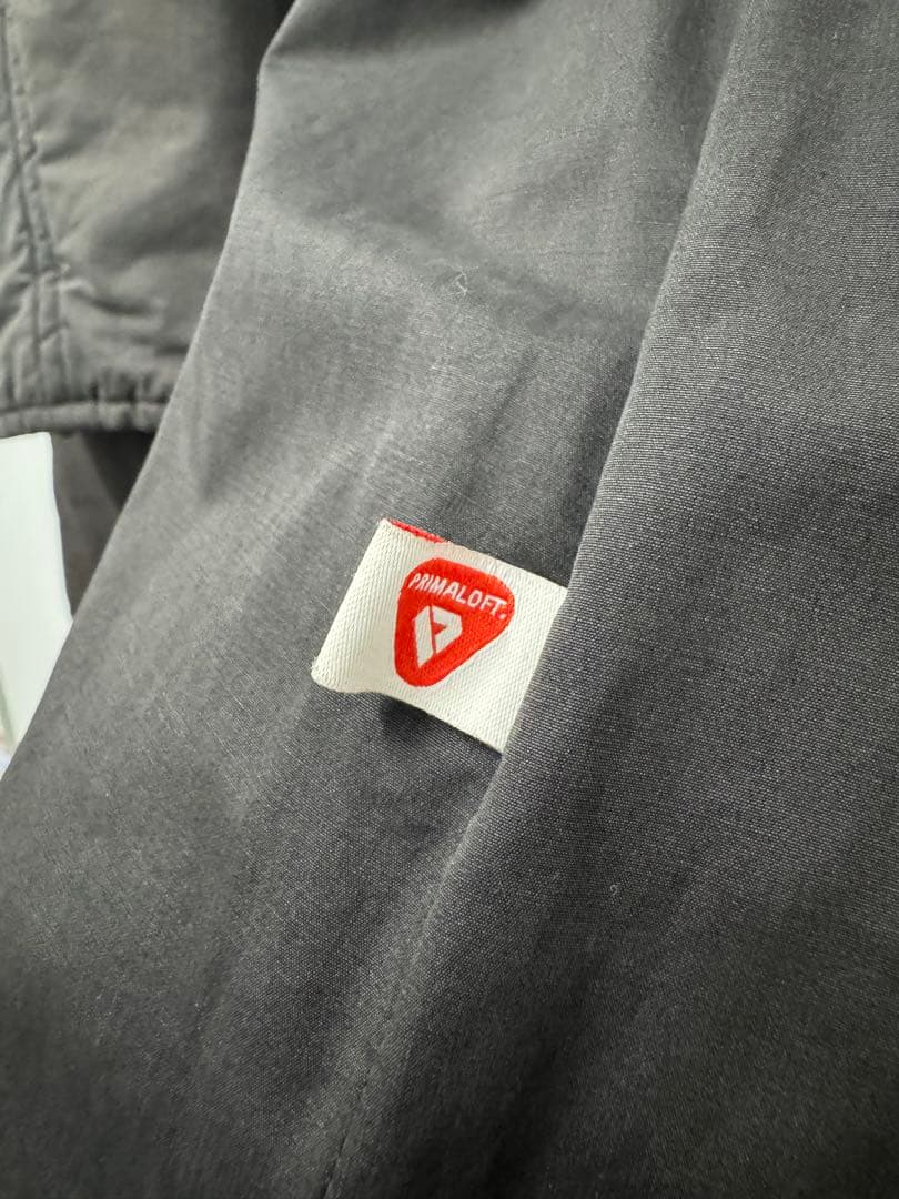 COMOLI 中綿（プリマロフト）ショールカ ラーコート