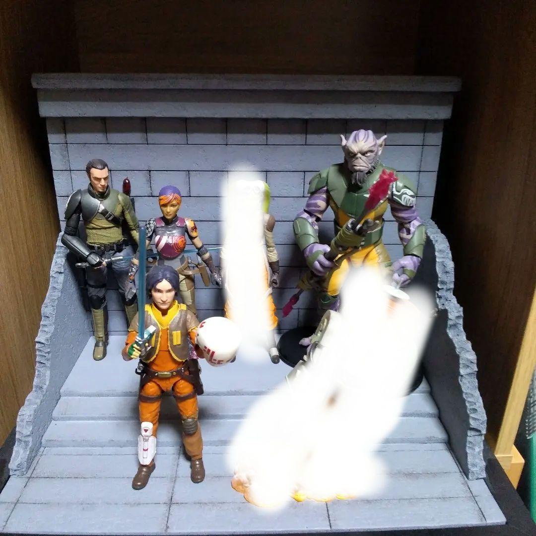 かまどん　スターウォーズ　ハズブロ　ブラックシリーズ　反乱者　4セット