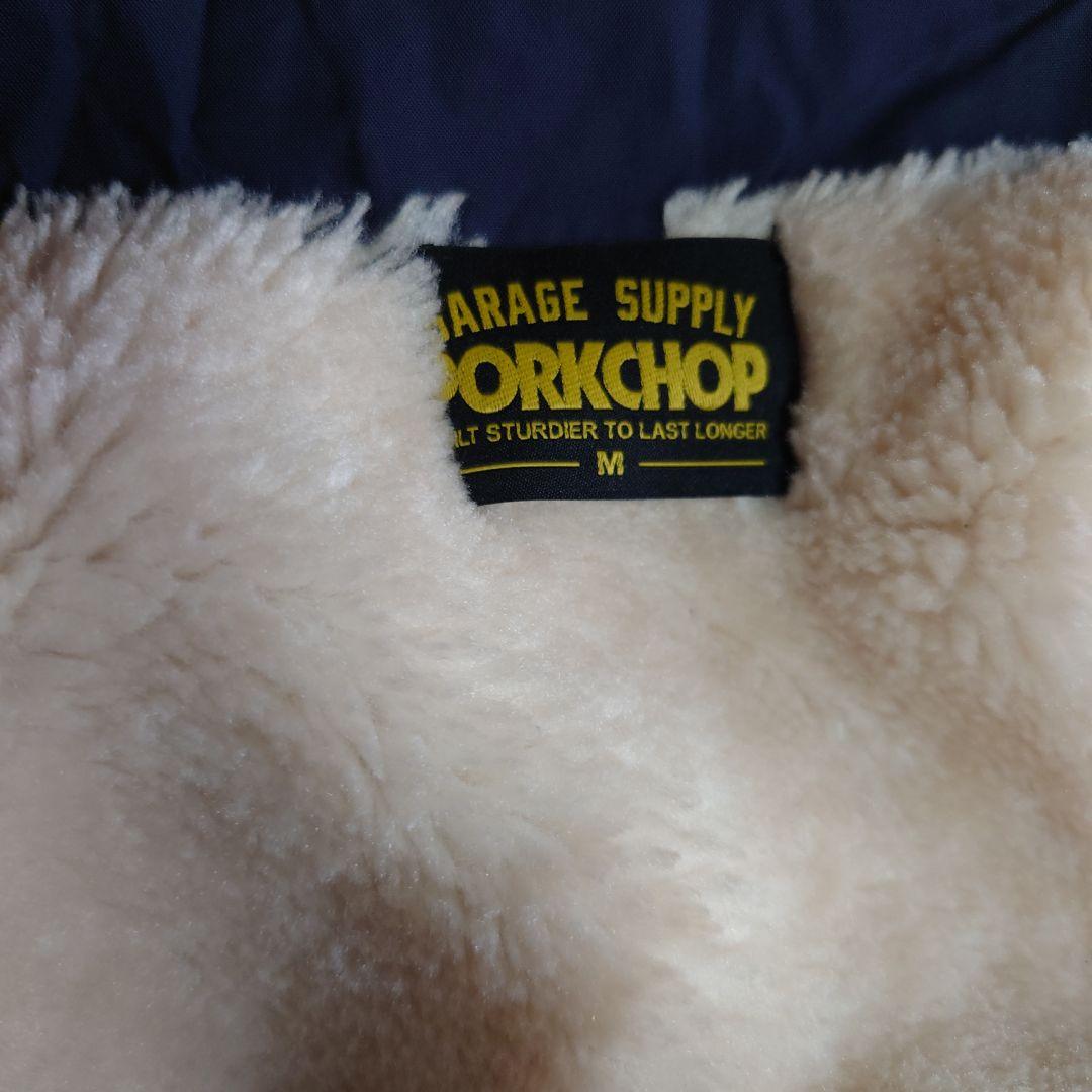 PORKCHOP ナイロンジャケット Mサイズ ネイビー