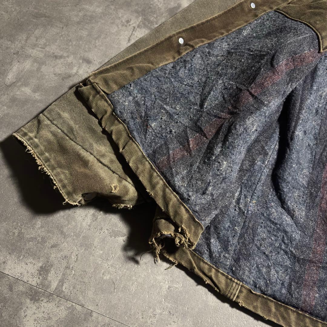 80s 星タグ USA製 カーハート チョアコート 茶 究極フェード 常田大希