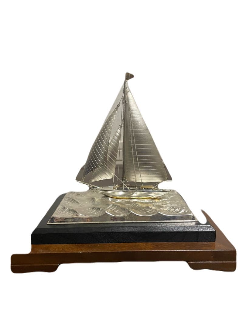 ヨット 模型 銀 SP 70s