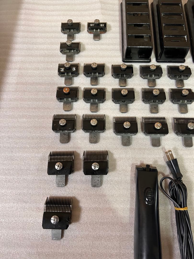 【本体新品&中古&バリカン25個】スピーディク POPS SP-5 バリカンセッ