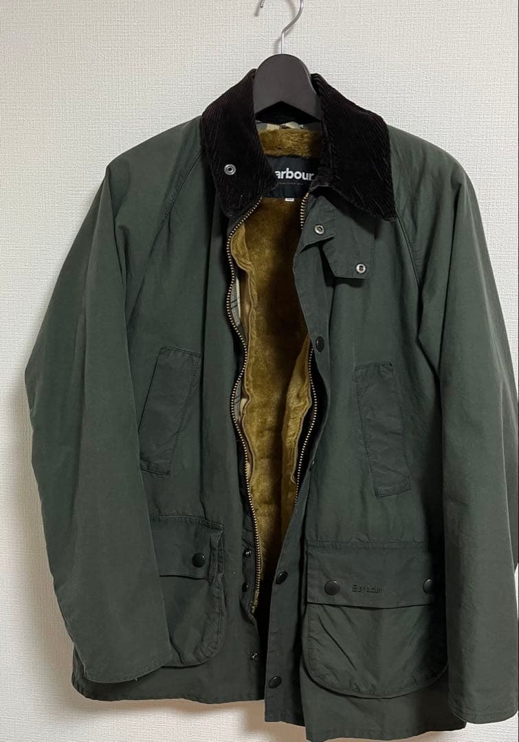 【美品】Barbour BEDALE CLASSIC FIT ウォッシュド