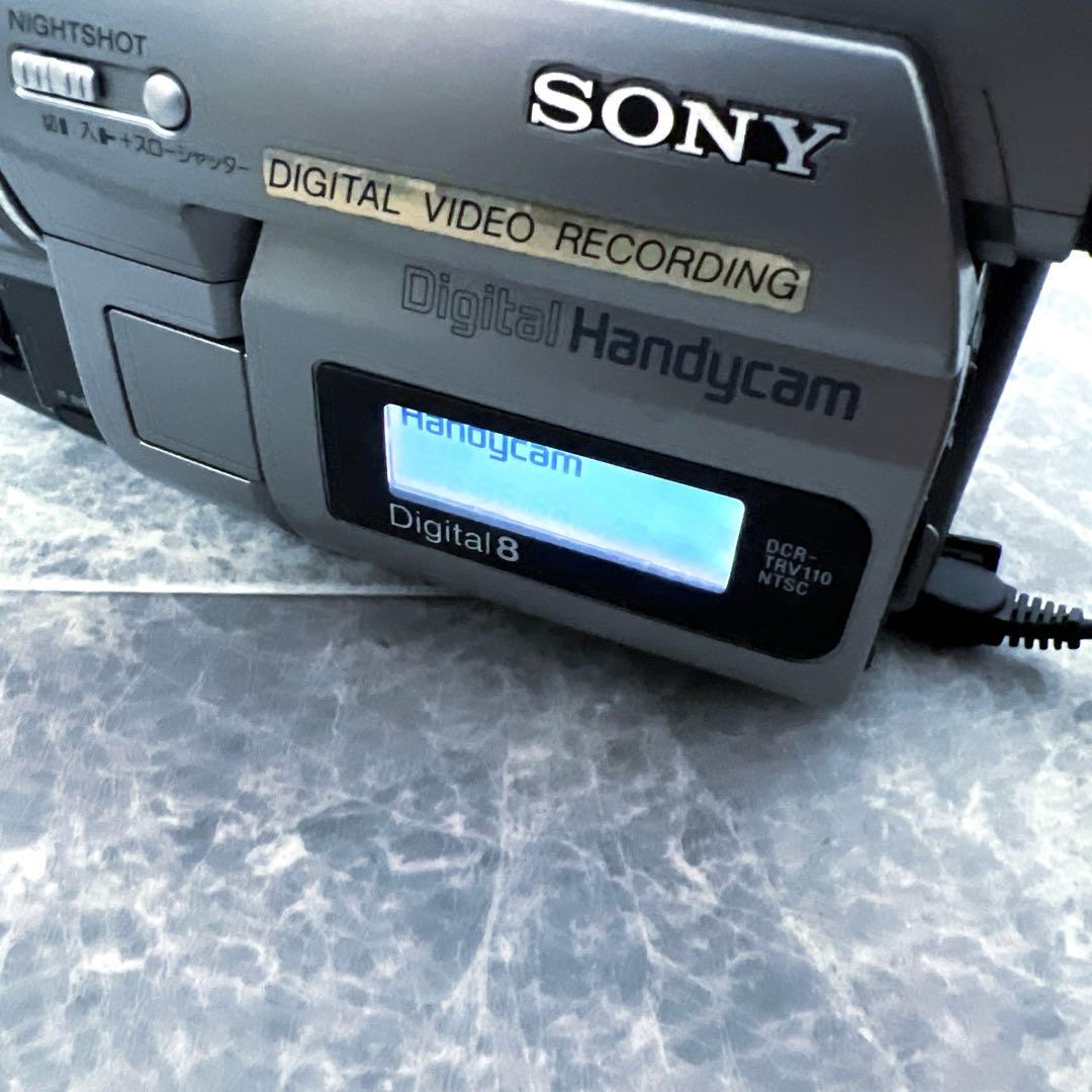 SONY DCR-TRV110 NTSC Hi8 ビデオカメラ 8mm 訳あり