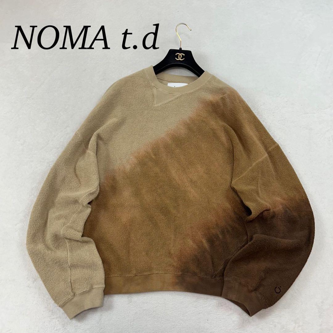 K576 L ノーマティーディー クルーネック スウェット ブラウン メンズ