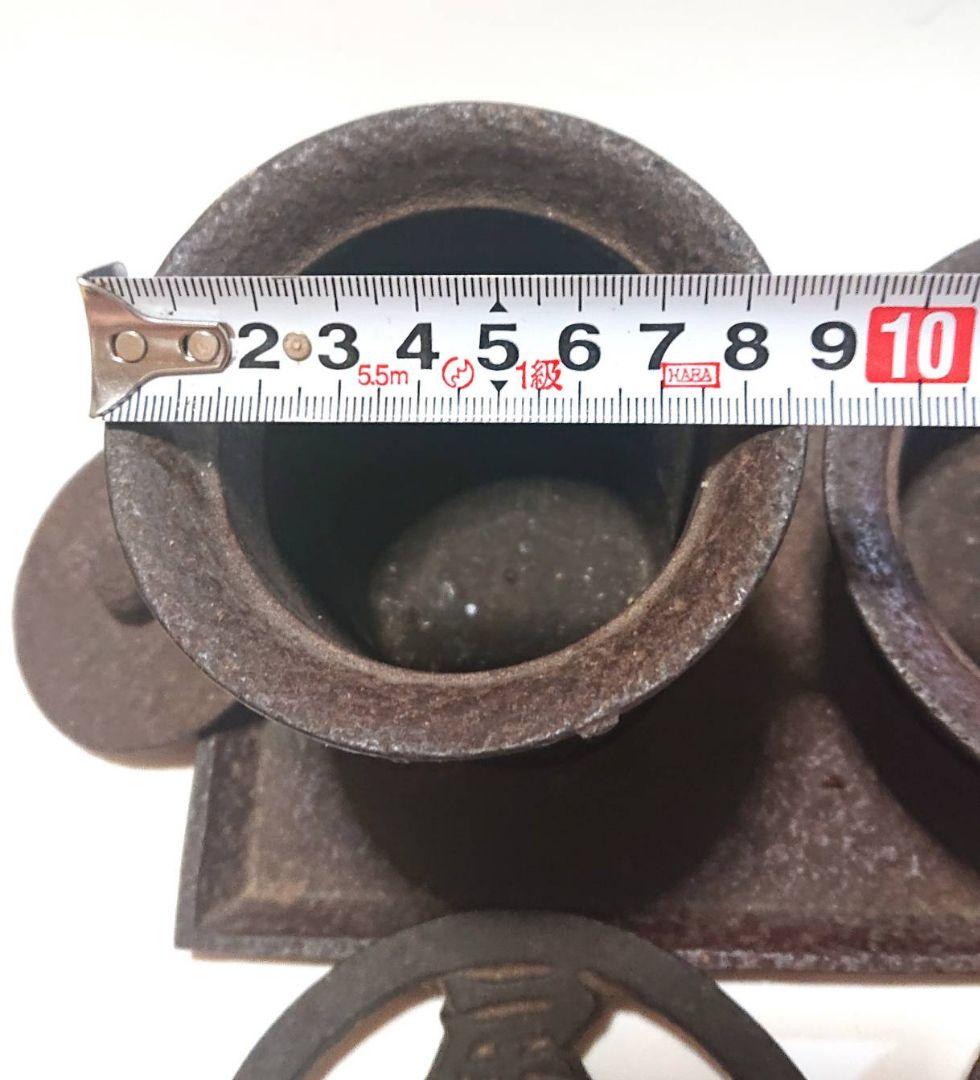 レトロ鉄器 煙管 灰皿 古物 骨董品