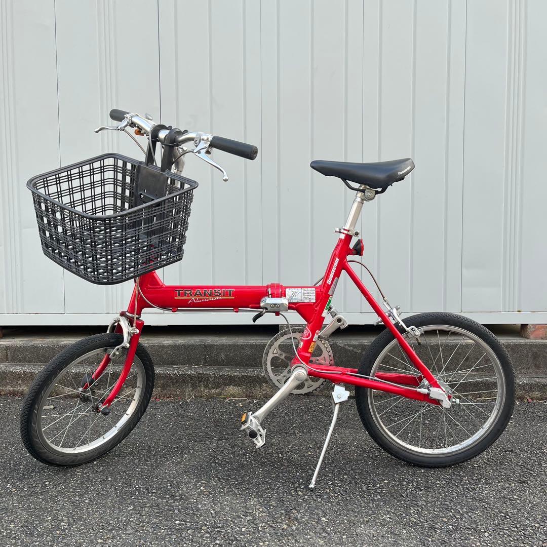 (k)内装3速◾️ BRIDGESTONE トランジット ライト 折りたたみ自転車