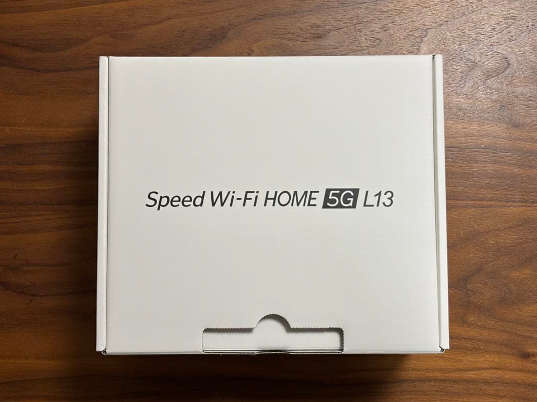 p*m様 Speed Wi-Fi  5G L13（2025/5製） ホー