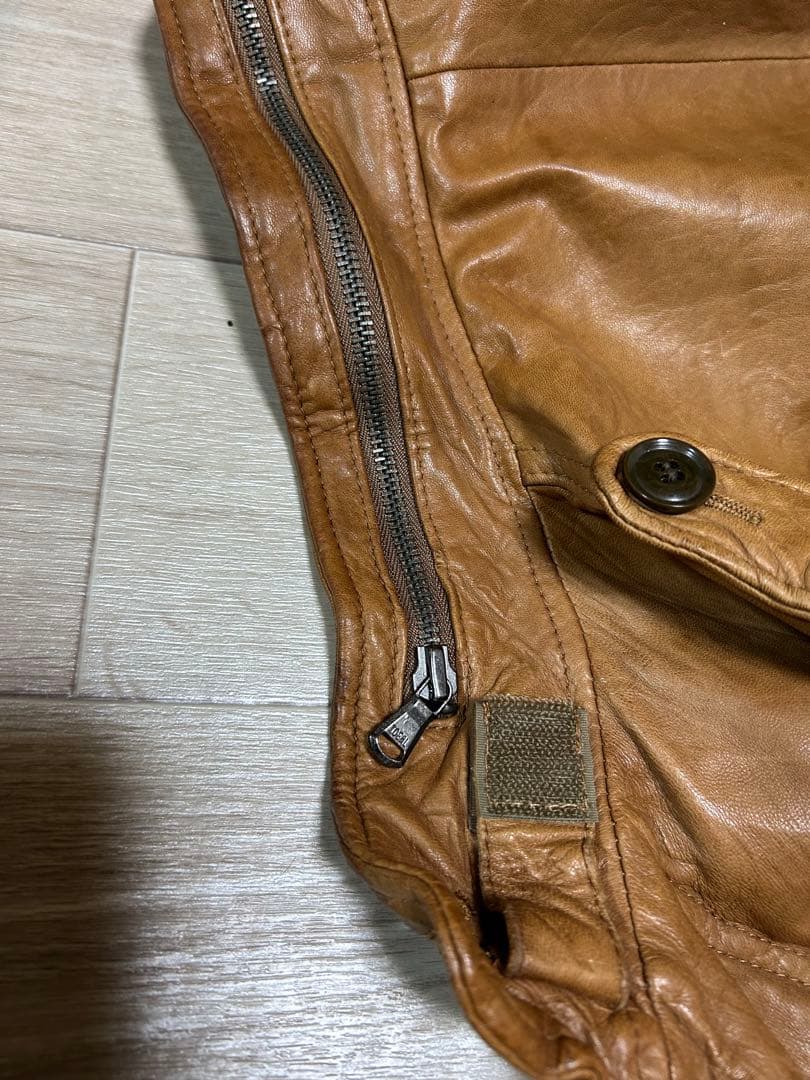 AZ by junhashimotoラムレザージャケット（L〜細身のXLの方に）