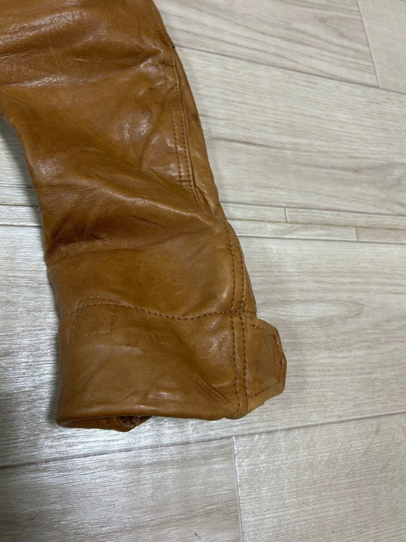 AZ by junhashimotoラムレザージャケット（L〜細身のXLの方に）