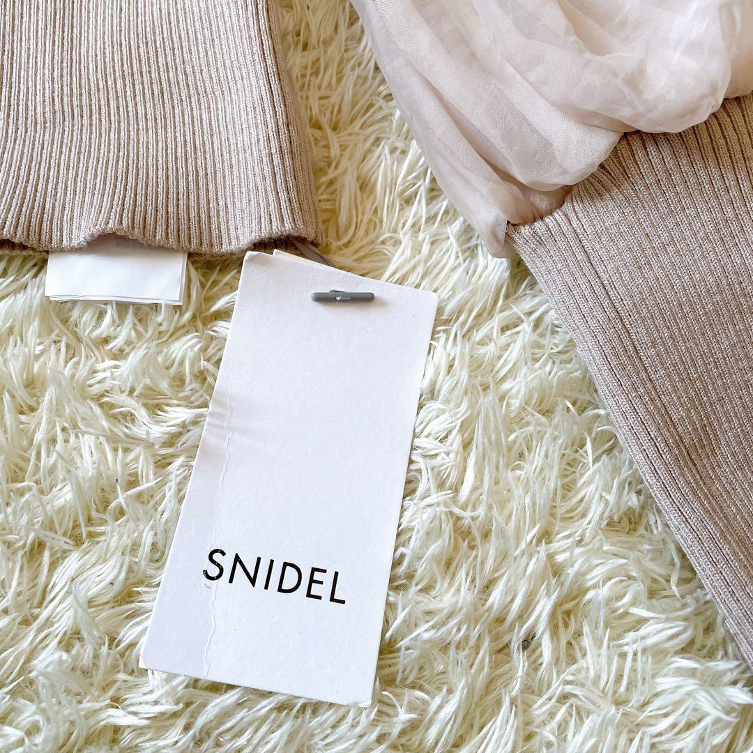 タグ付き 未使用 レースカラーニットプルオーバー