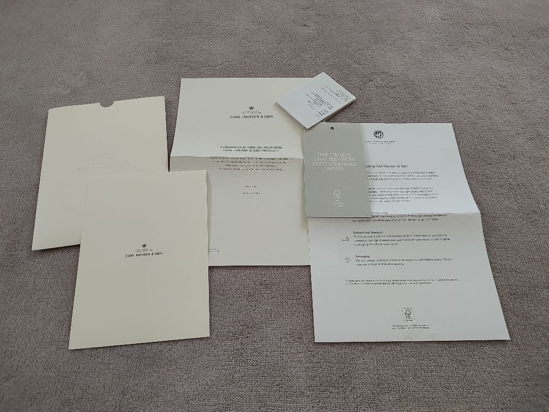 CH25 ラウンジチェア オーク ソープ仕上げ ナチュラルペーパーコード