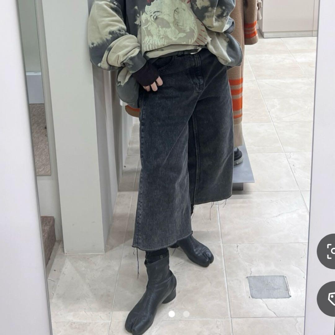 パンツ our legacy capri cut black chain twill