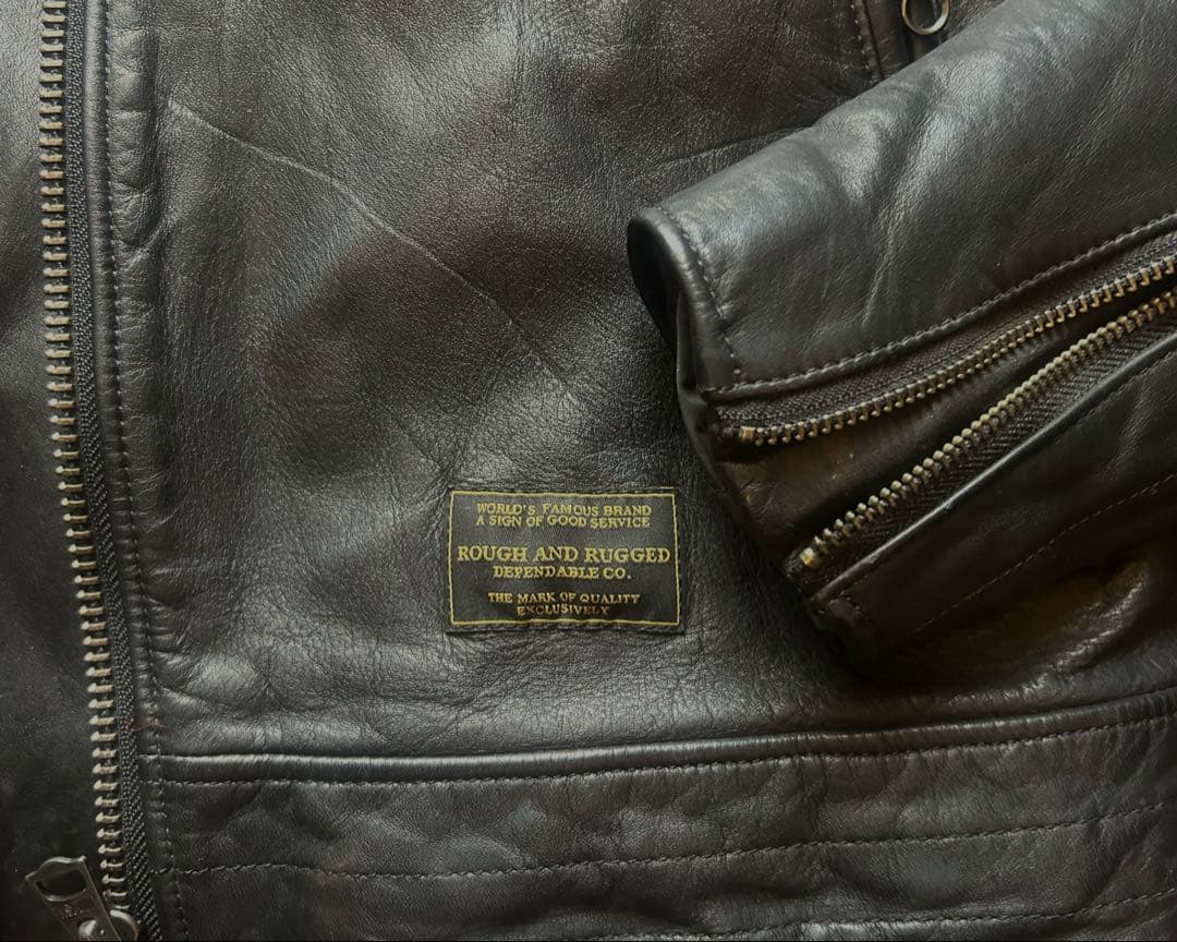 G*G様 ROUGHT AND RUGGED RIDERS LEATHER JA