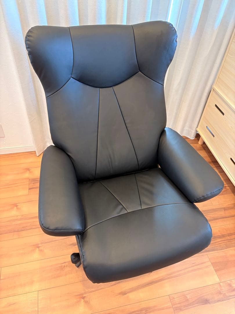 リクライニングパーソナルチェア(Nシールド ロード4 BK)