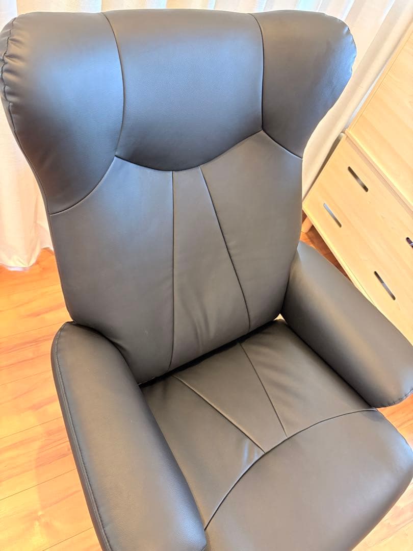 リクライニングパーソナルチェア(Nシールド ロード4 BK)