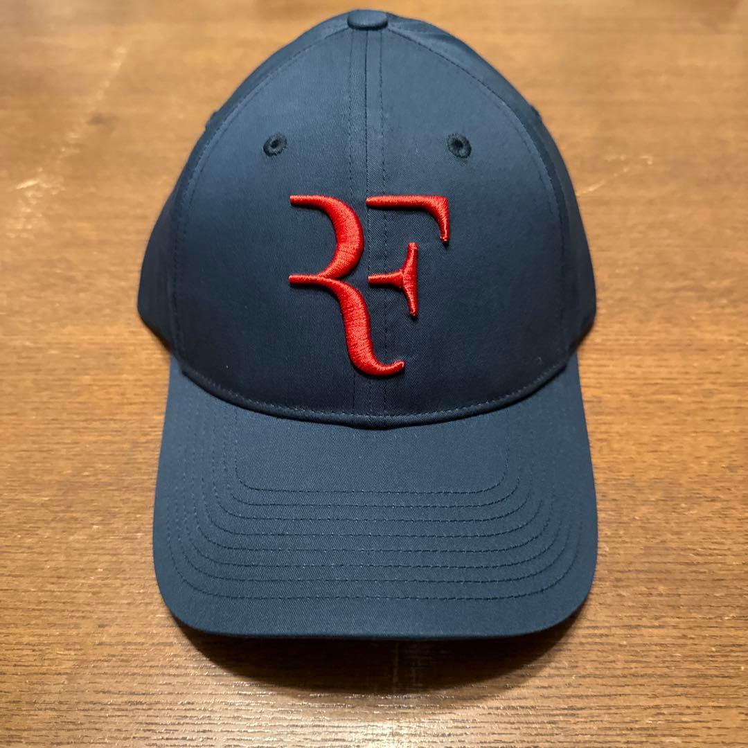 ユニクロ　フェデラー　RF　帽子　68ブルー　新品タグ付き