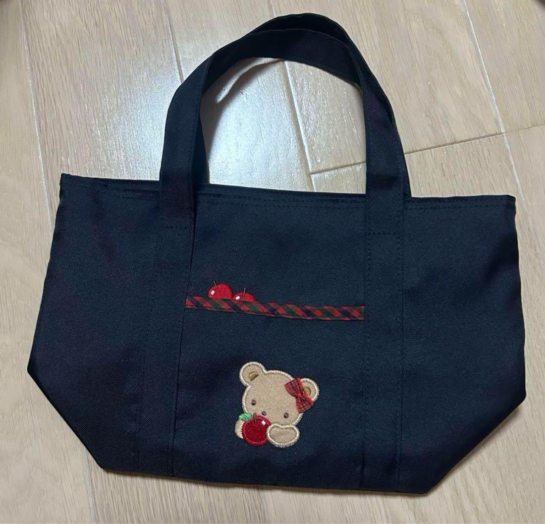 現行品familiar　ファミリア　トートバッグ　ミニバッグ　ハンドバッグ　赤