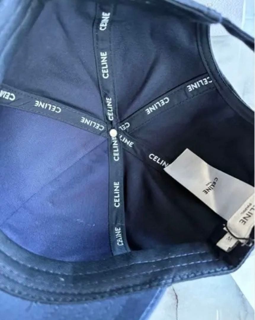 CELINE セリーヌ トリオンフロゴキャップ 「未使用・新品」