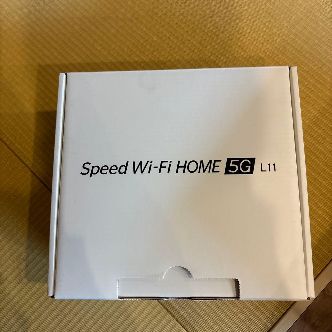 speed Wi-Fi  5G L11 ホワイト