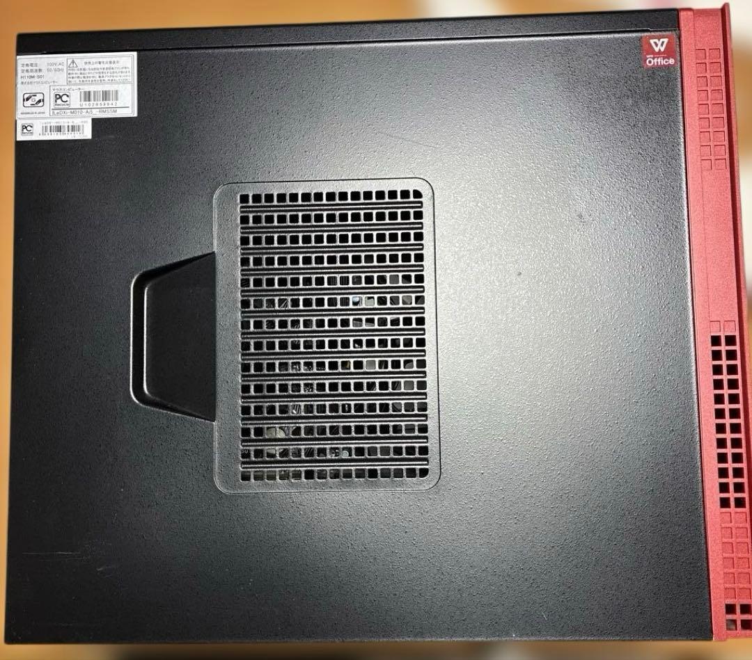 iiyama LEVEL∞ ゲーミングPC 本体のみの出品です。