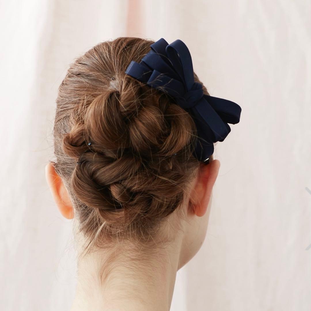 美品！ALEXANDRE DE PARIS リボン バレッタ　定価34100円