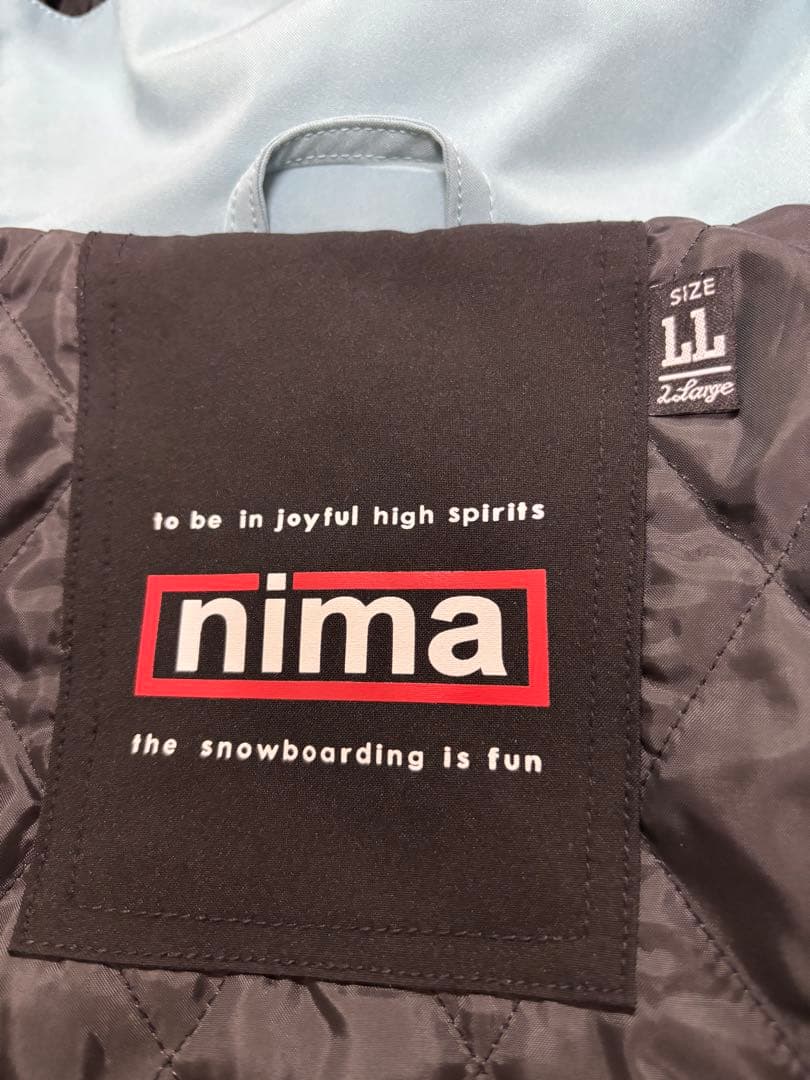 nima メンズ LL 新品　スノーボードウェア　スノボウェア　men's O