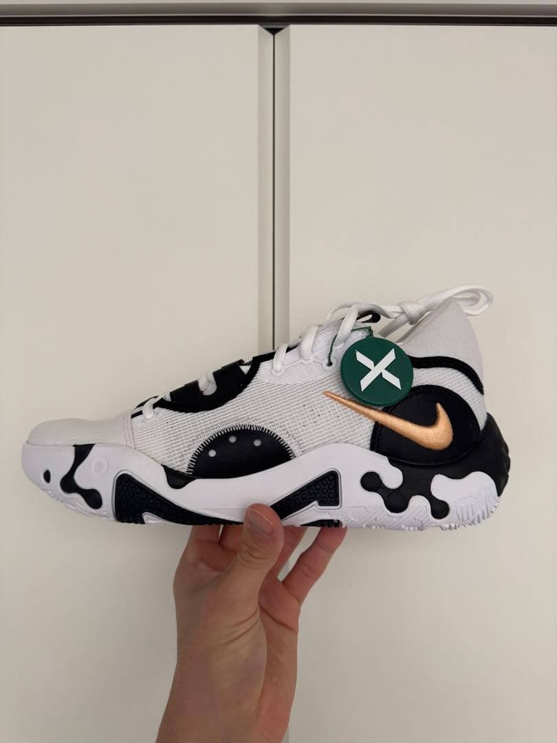 Nike PG 6 ホワイト/ブラック/オレンジ 26cm