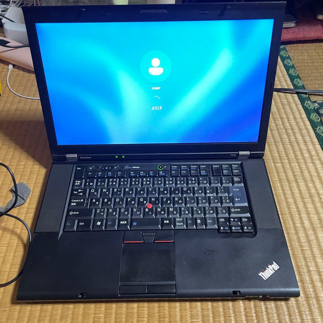 Windowsノート本体 Lenovo ThinkPad T510 Windows 11 Pro