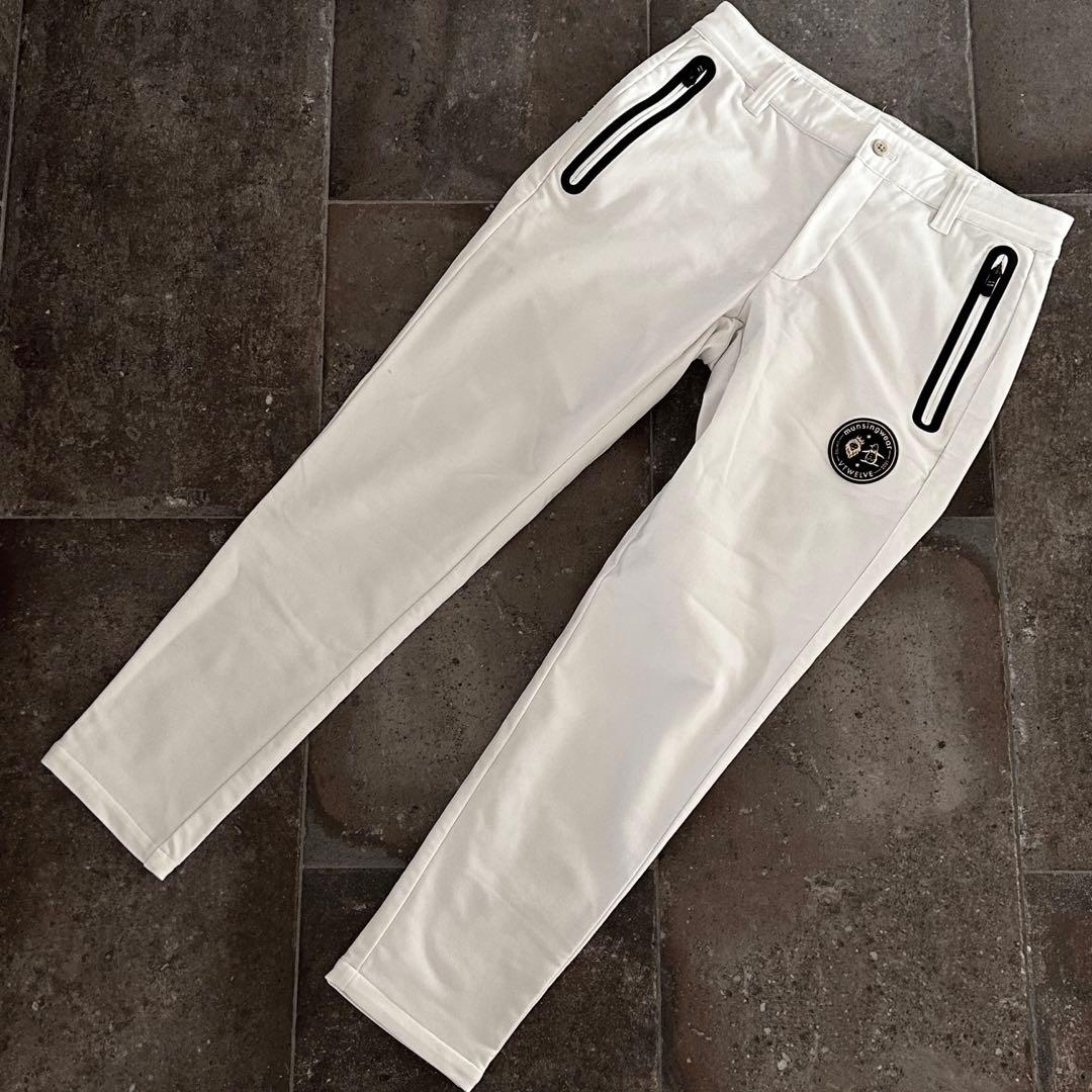 MUNSING WEAR ×V12 パンツ　ホワイト