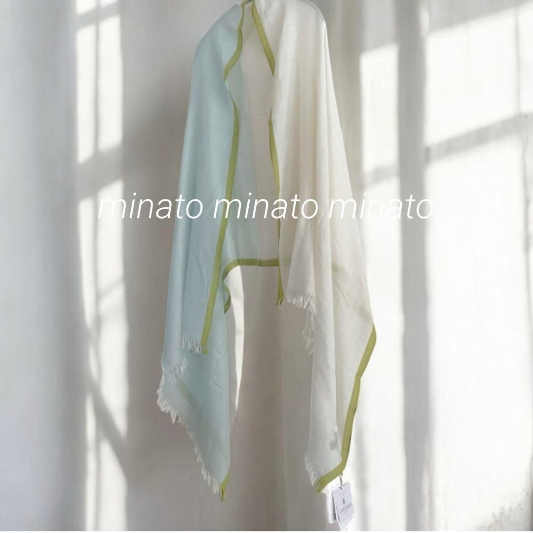 rib05 新品タグ付 CARIAGGI カリアッジカシミヤシルクストール